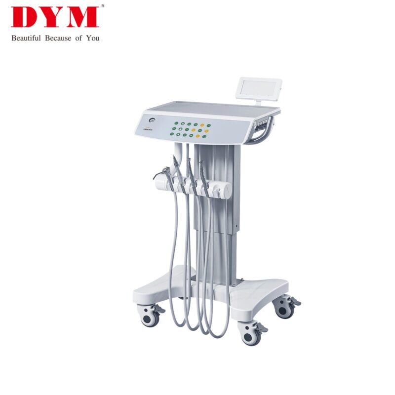 Amazing ergonomic wide backrest implant dental trolley chairs