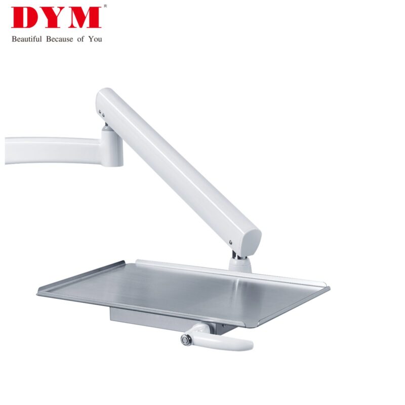 Comfortable leather 21 LED bulbs implant dental trolley