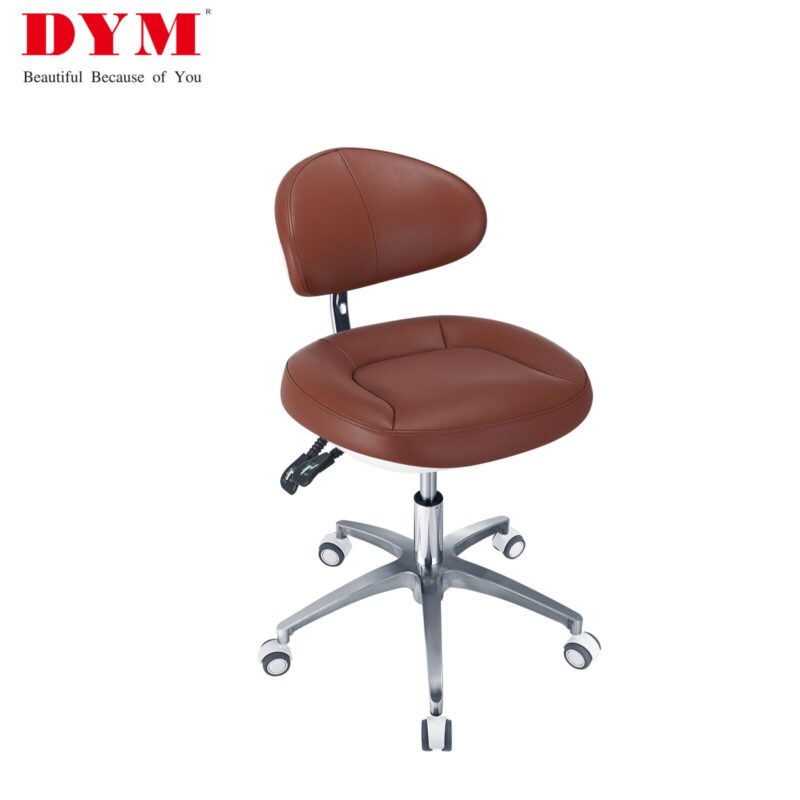 Amazing ergonomic wide backrest implant dental trolley chairs