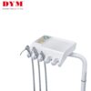 Amazing ergonomic wide backrest implant dental trolley chairs