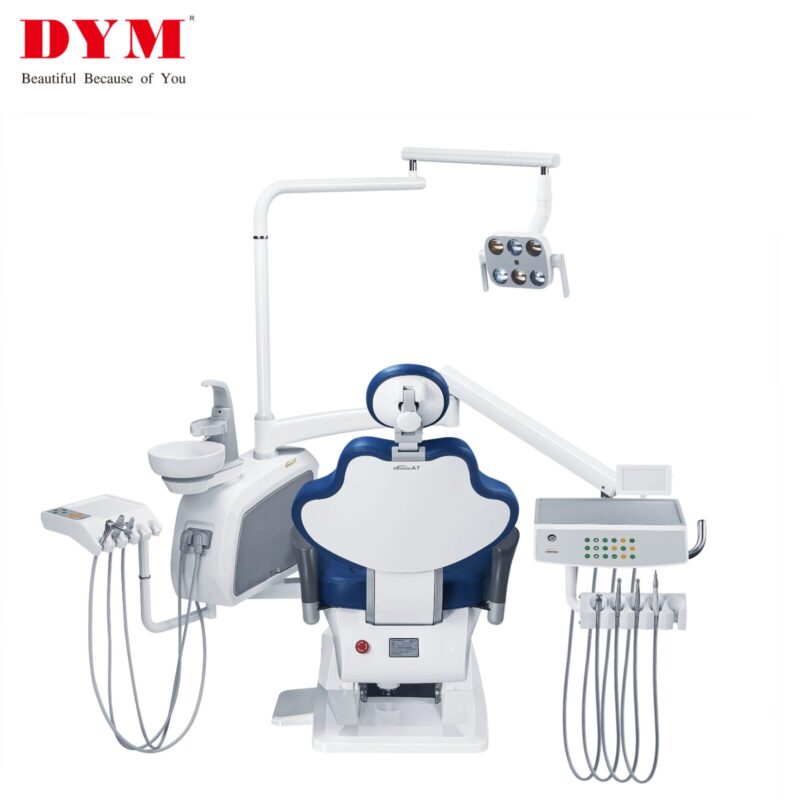 popular white yellow led light automatically sensor water supply dental chair
