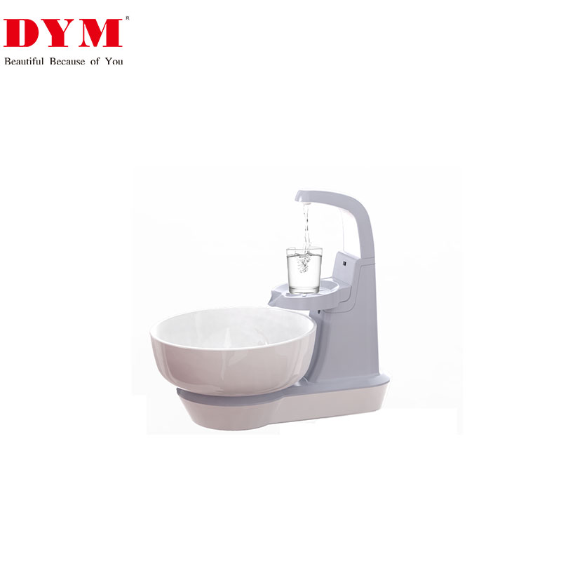 popular white yellow led light automatically sensor water supply dental chair