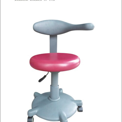 Plastic base PU leather doctor chair