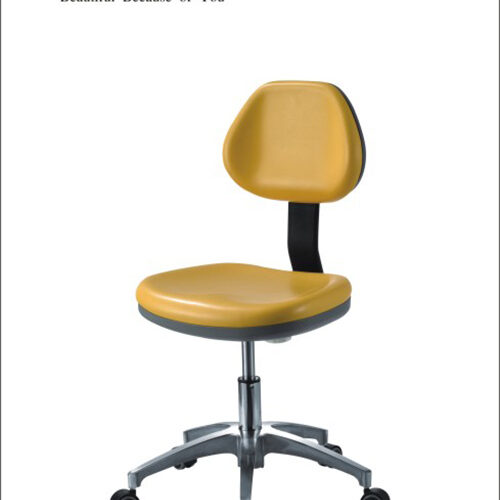 Metal base large backrest rotary dentist's chair