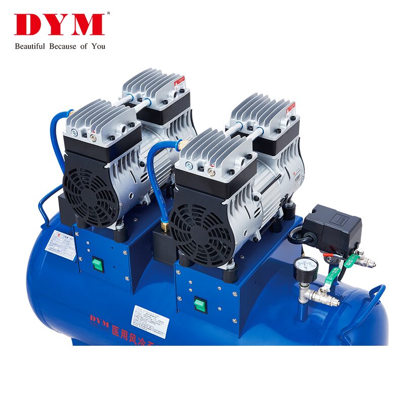 one for four silent dental air compressor