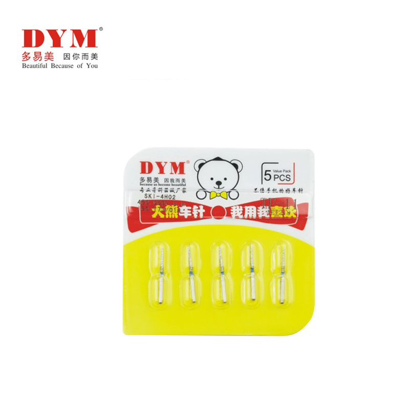Sharp-edged durable coarse dental high speed burs