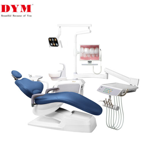 popular white yellow led light automatically sensor water supply dental chair