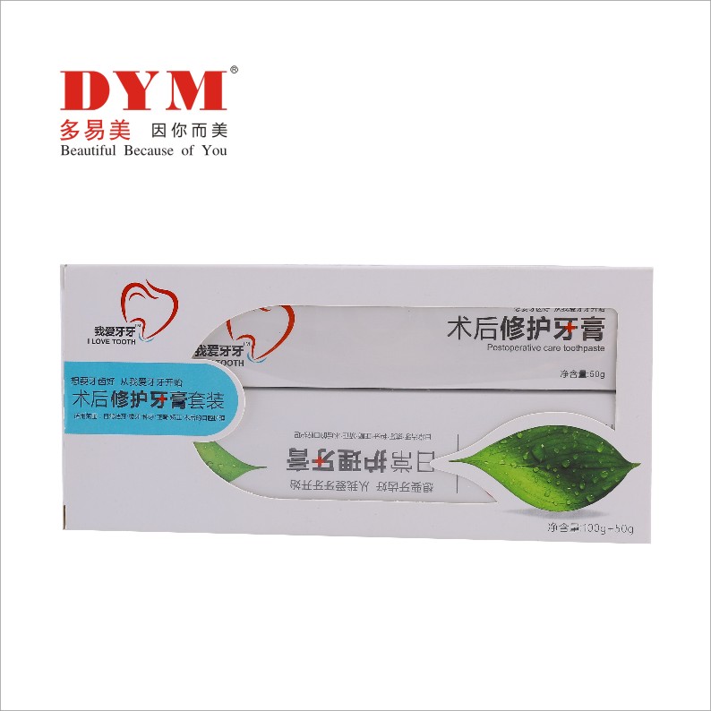 Medicine effective postoperative care toothpaste