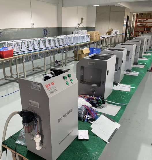 dental chair manufactur workshop