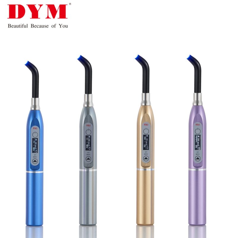 ski dym led curing light dental light cure multiple mode adjustment wireless