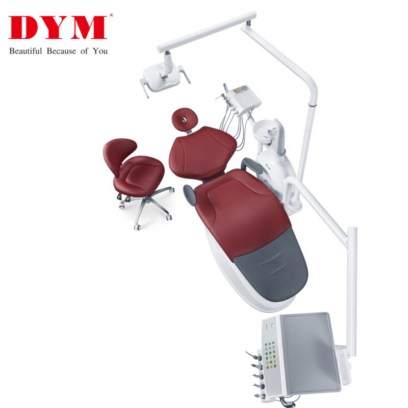 hospital dental unit high end adjustable silver spray painting dental