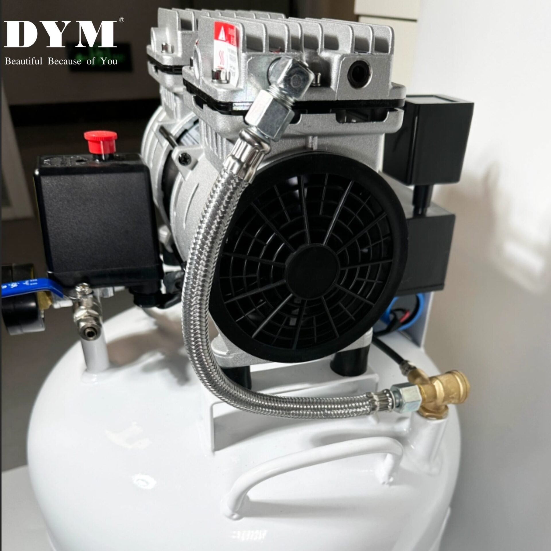 one for one white tank upgrade oil free air compressor