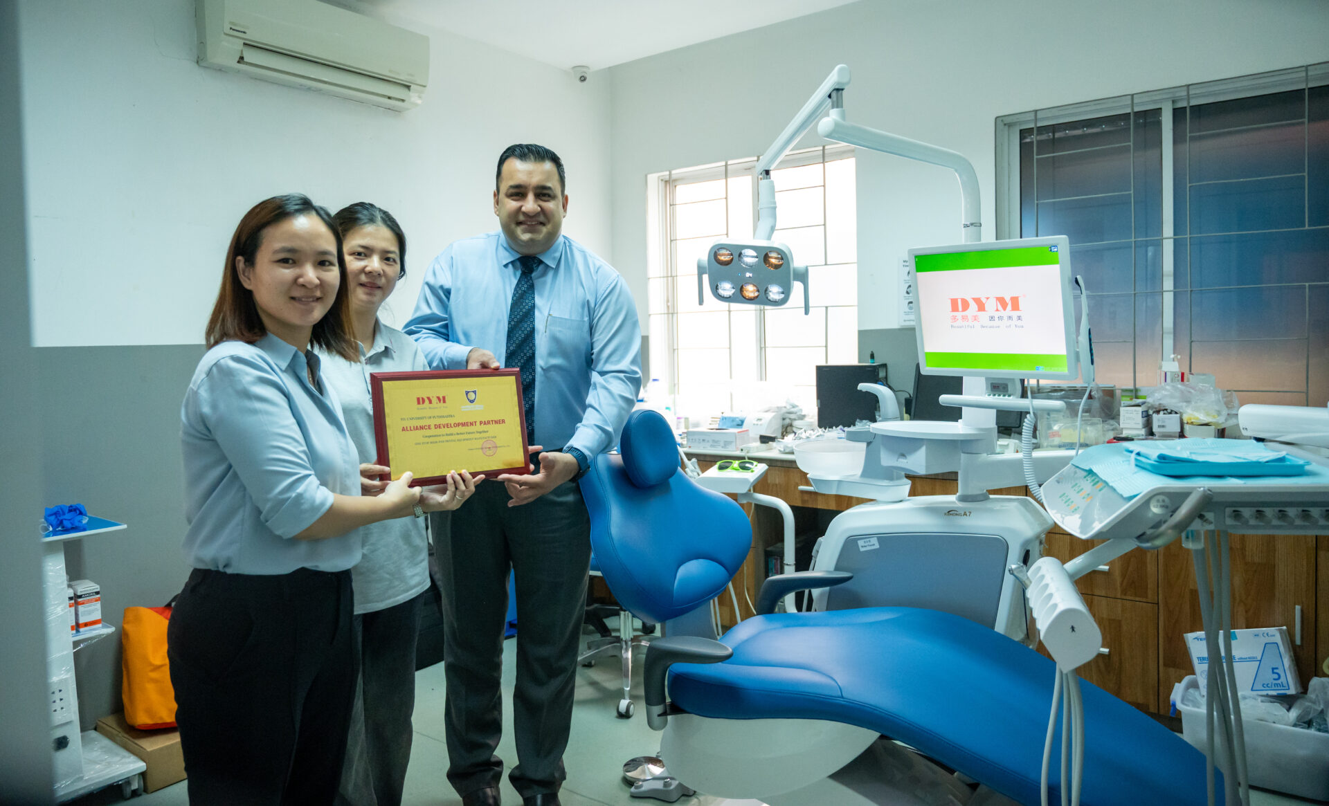 DYM dental chair in Cambodia