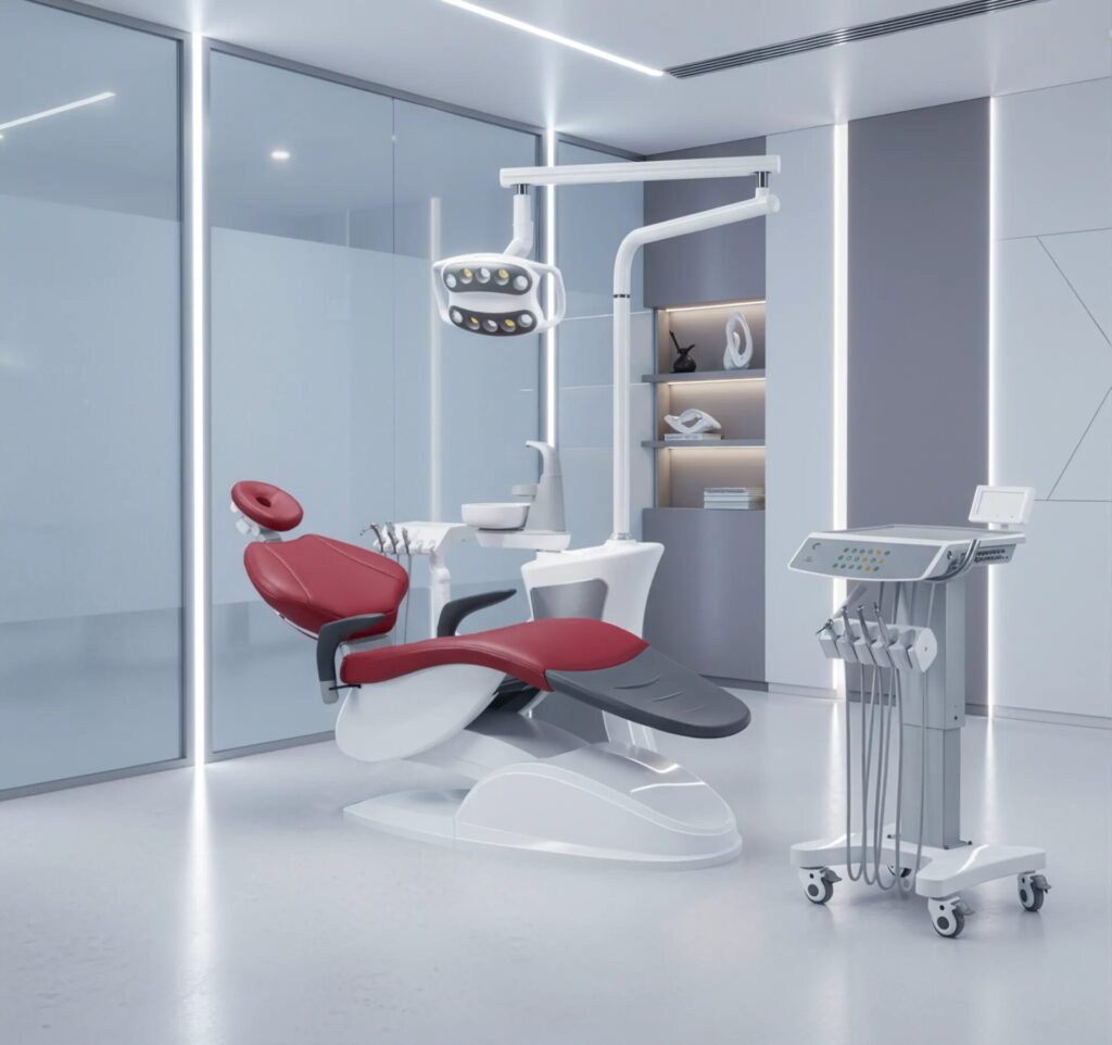 A9 floor-standing latest dental chair